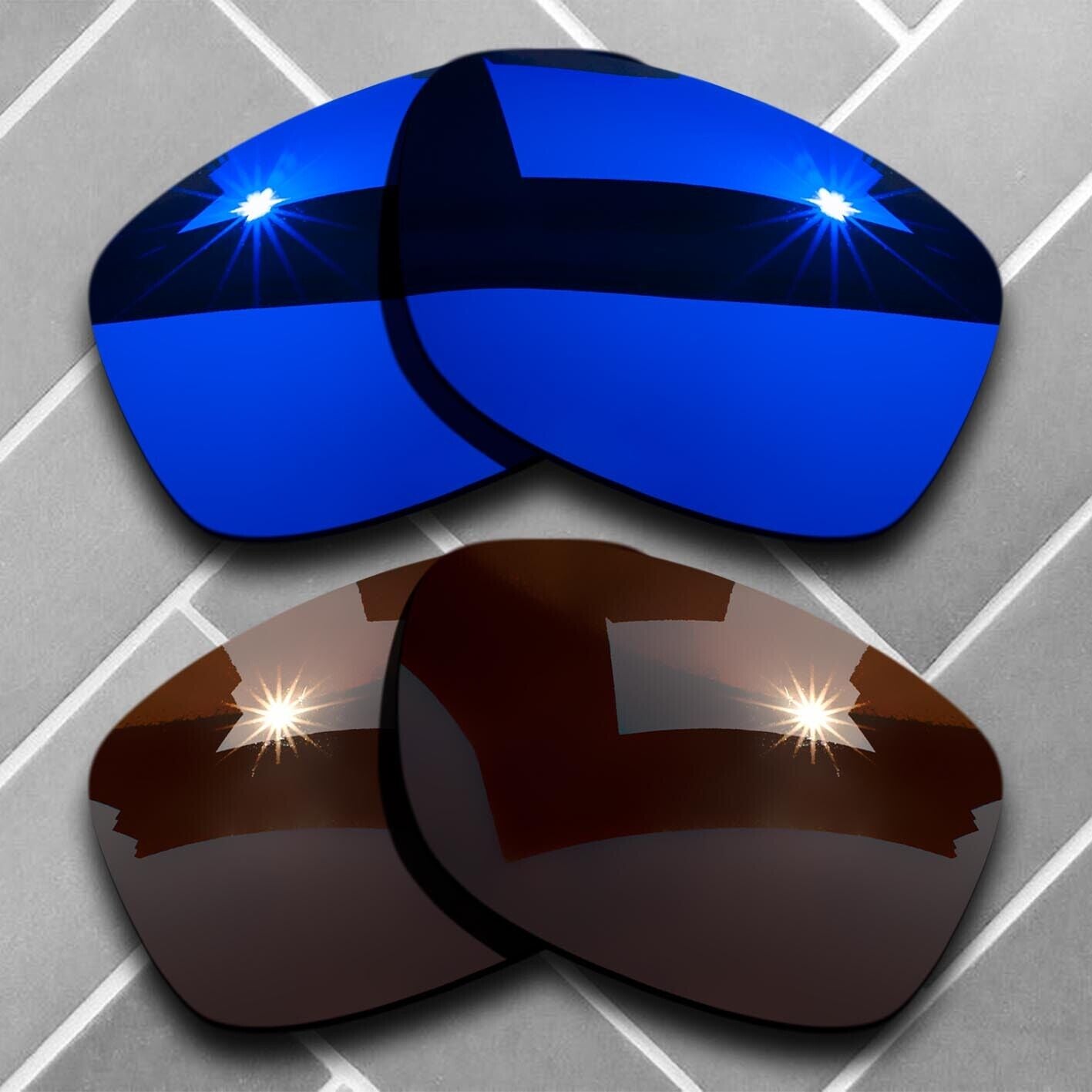 Polarized Replacement lenses for-Oakley Jupiter Squared Anti-Scratch Choices US
