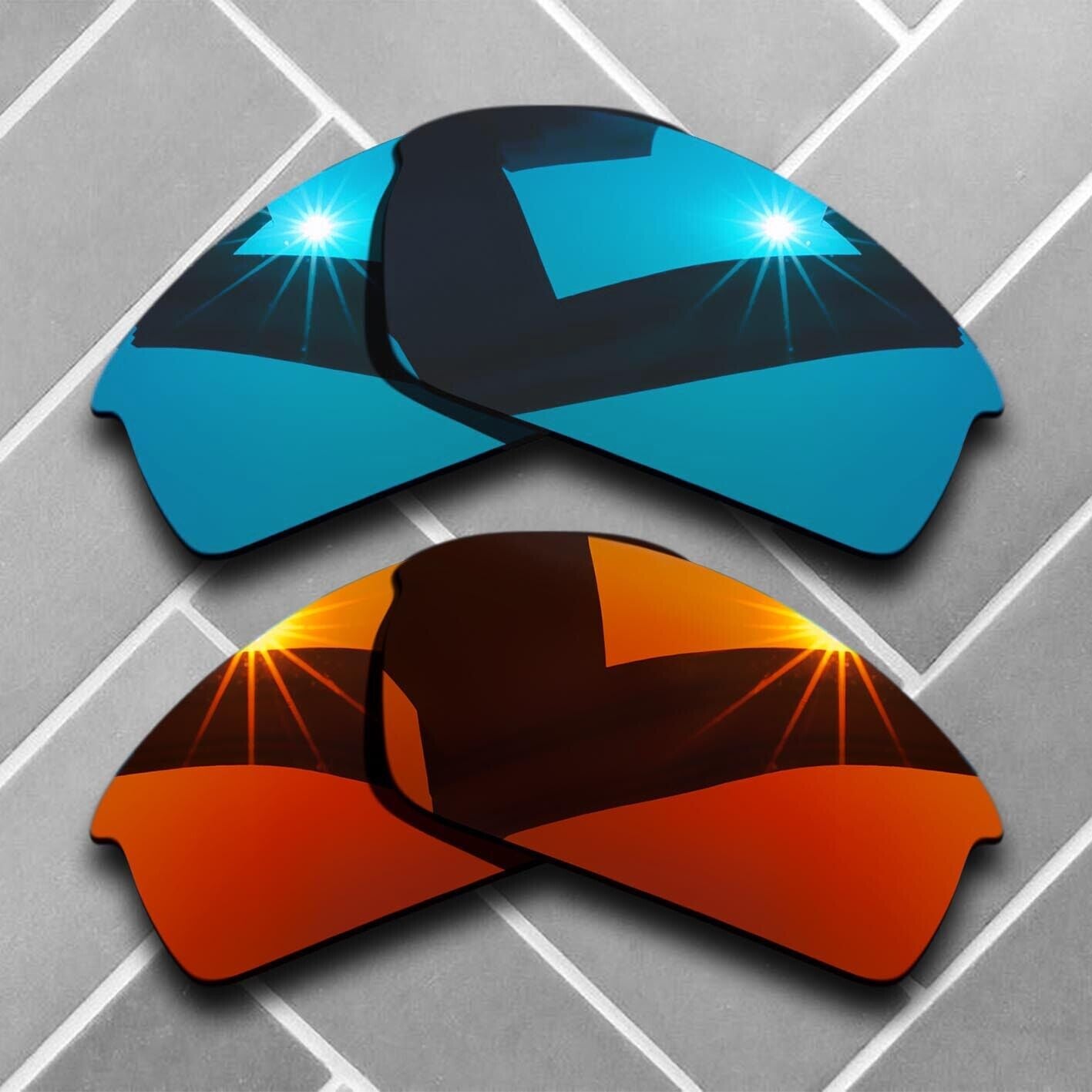 Polarized Anti-Scratch Replacement lenses for-Oakley Bottlecap Frame Choices