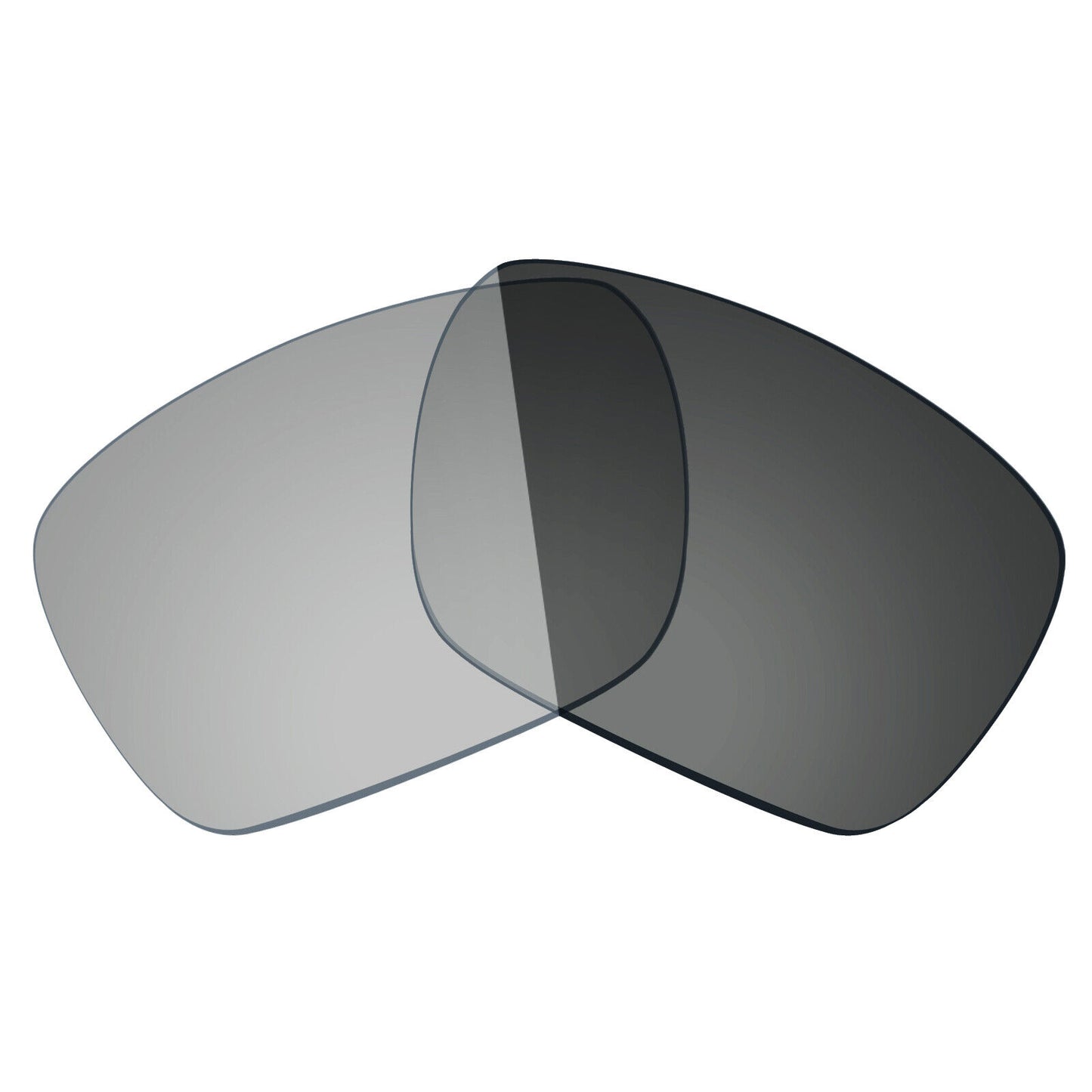 Hawkry Polarized Replacement Lenses for-Oakley Dispatch 1 Sunglass Grey