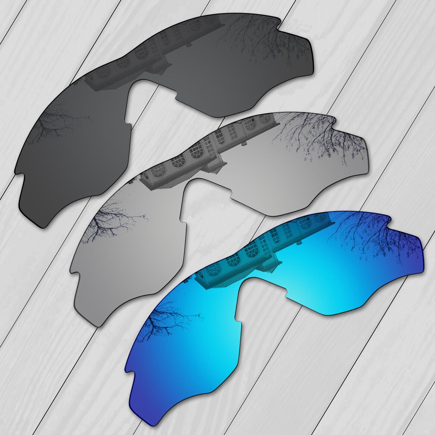 POLARIZED Wholesale Replacement Lenses For-Oakley M2 Frame OO9212 Anti-Scratch
