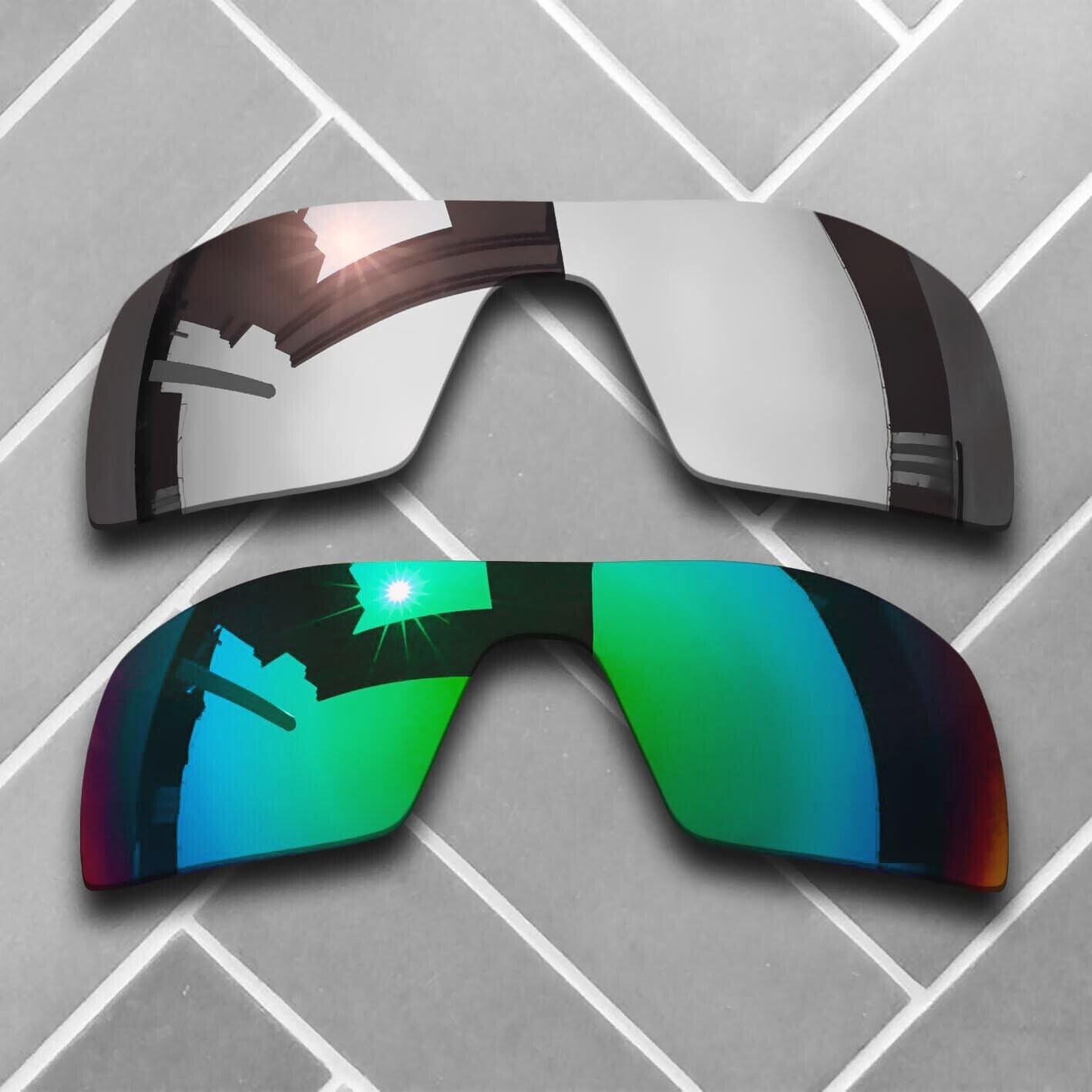 Polarized Replacement lenses for-Oakley Oil Rig Anti-Scratch Multiple Choices US