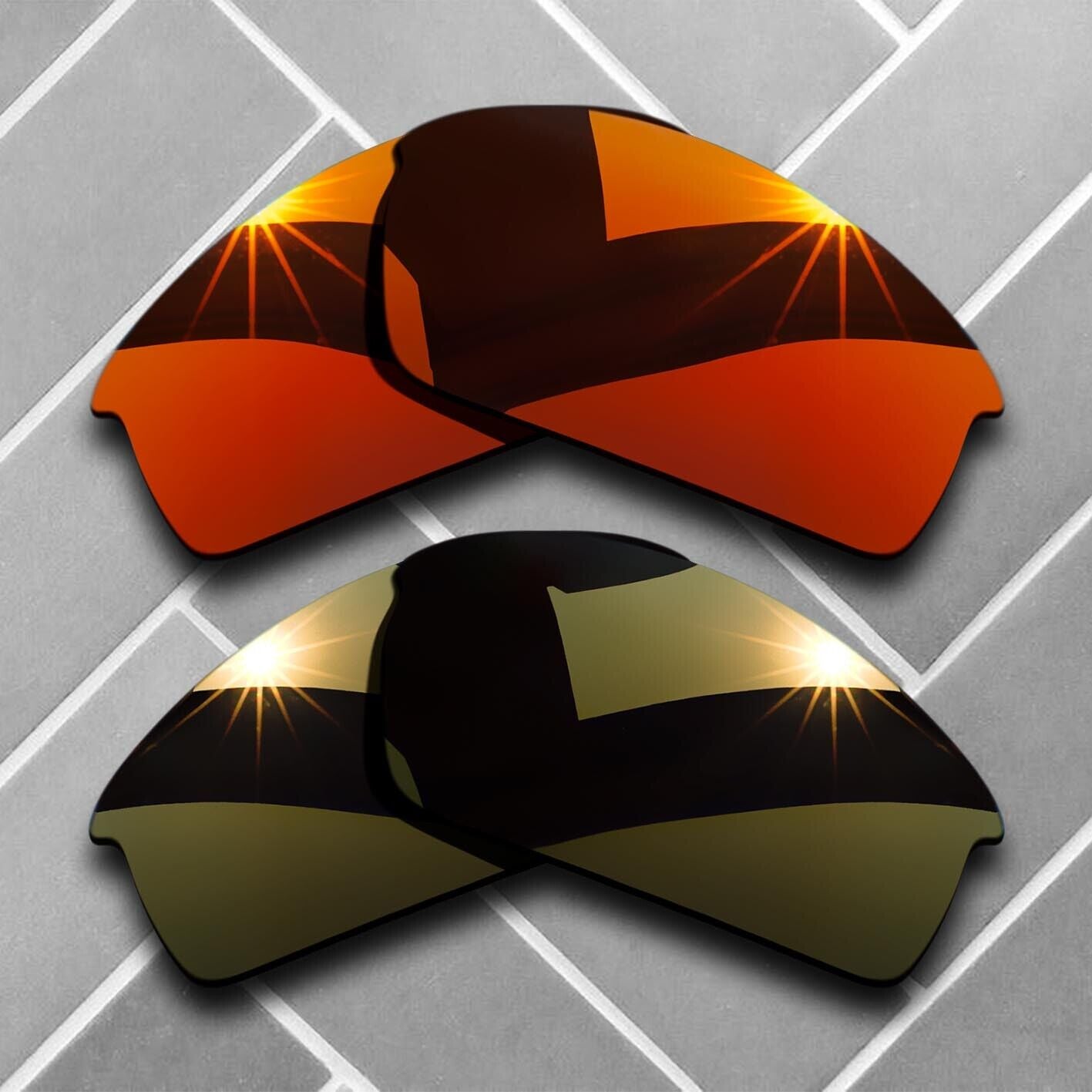Polarized Anti-Scratch Replacement lenses for-Oakley Bottlecap Frame Choices