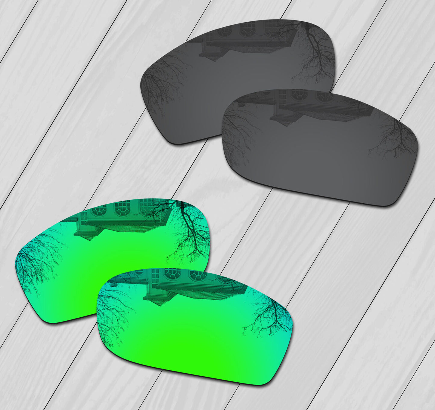 POLARIZED Replacement Lenses For-Oakley Fives Squared Anti-Scratch Options