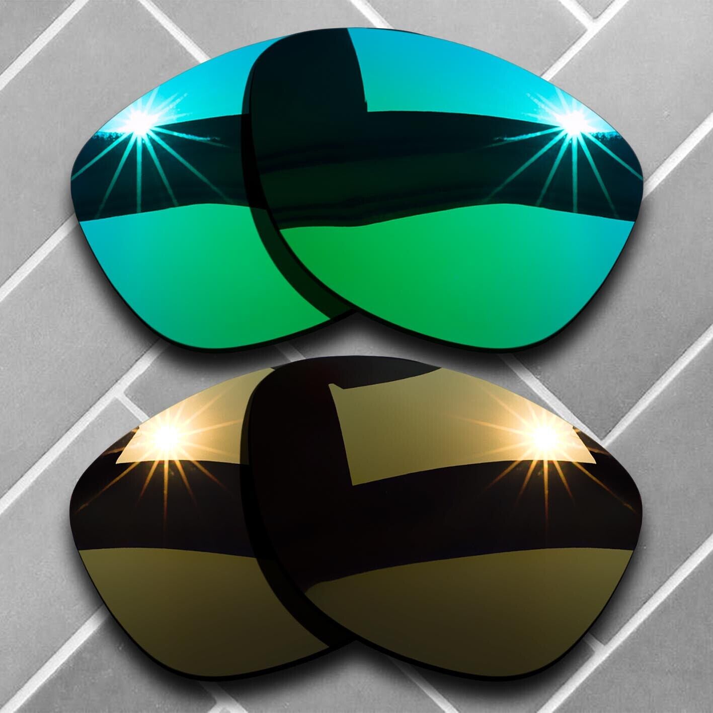 Polarized Replacement lenses for-Oakley Frogskins Anti-Scratch Multiple Choices