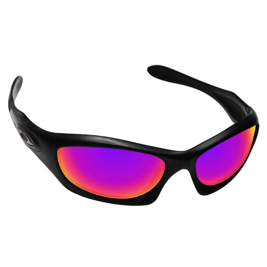 Hawkry Polarized Replacement Lenses for-Oakley Monster Dog Sunglass Midnight Sun
