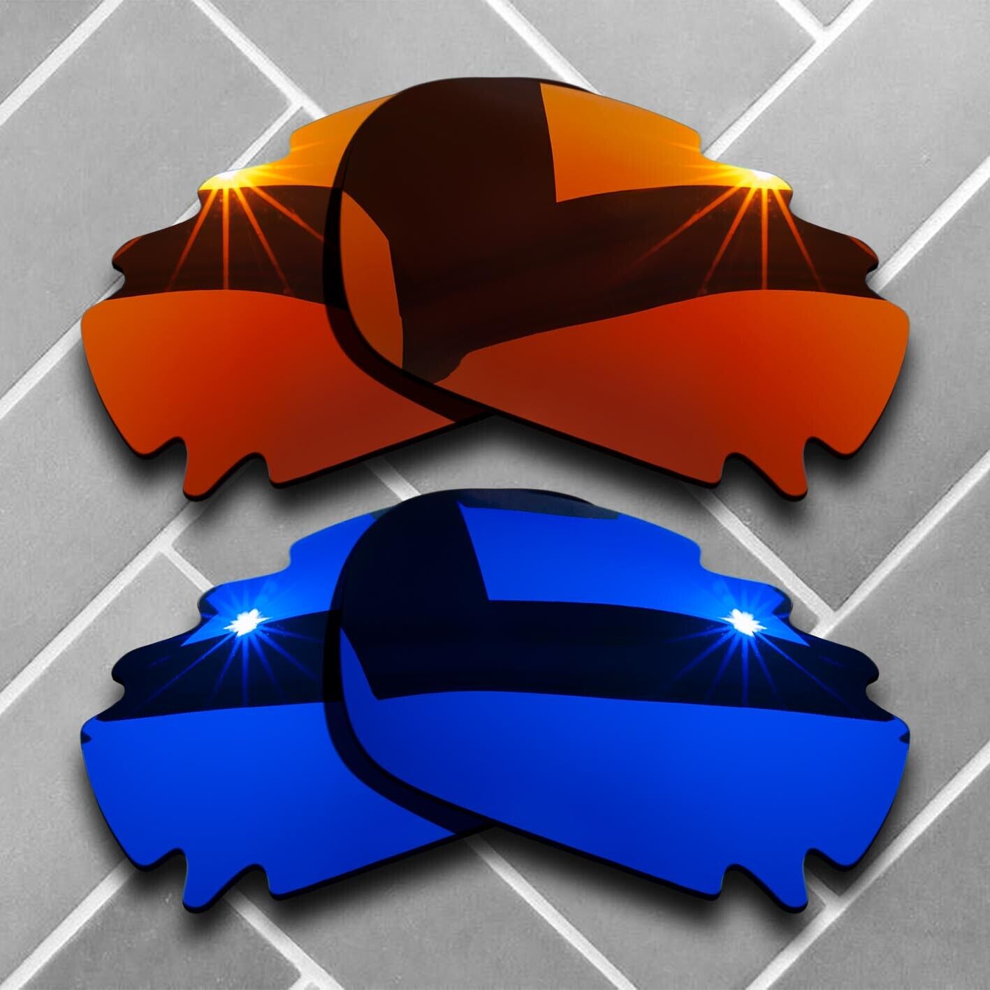 Polarized Replacement lenses for-Oakley Jawbone Vented Racing Jacket Choices US