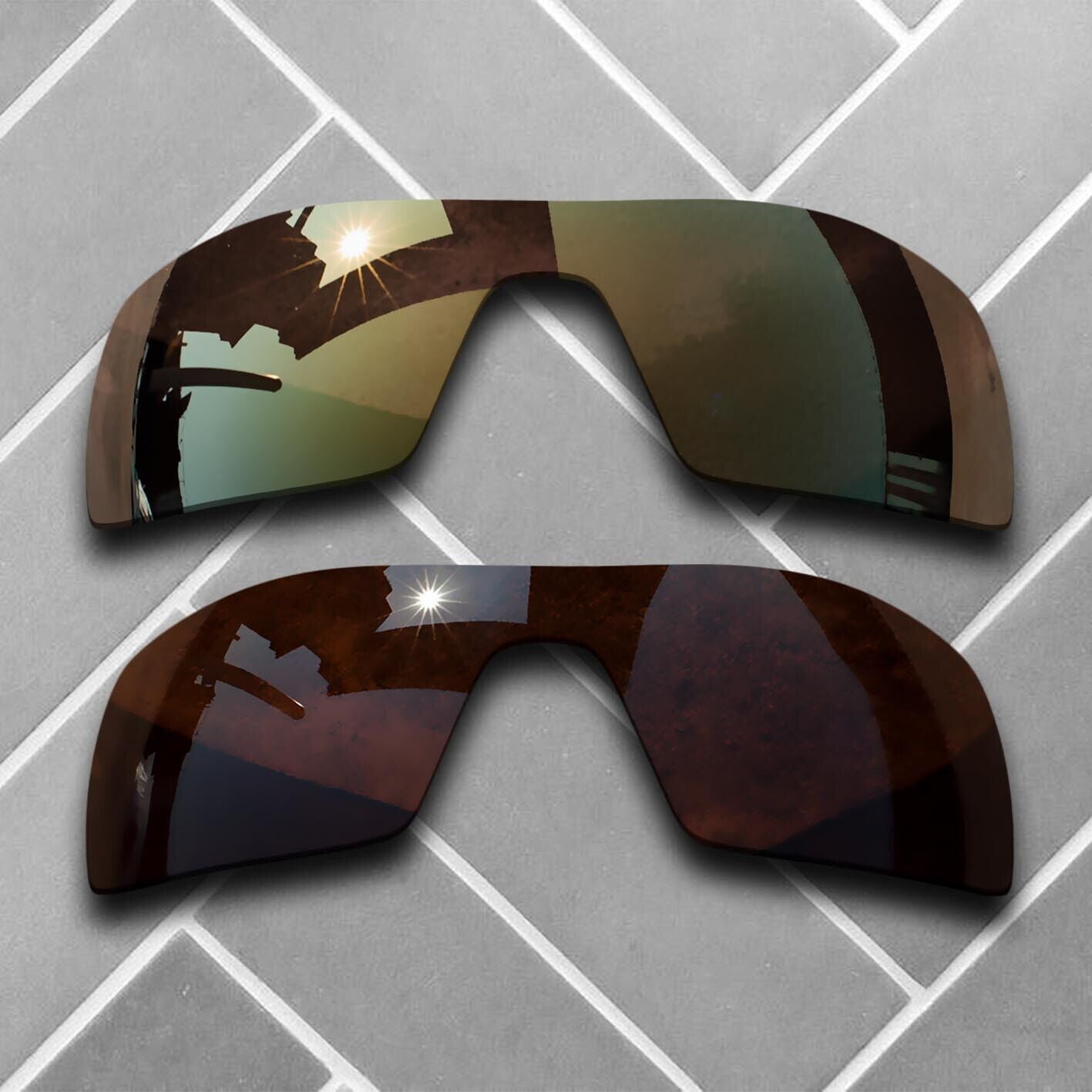 Polarized Replacement lenses for-Oakley Oil Rig Anti-Scratch Multiple Choices US