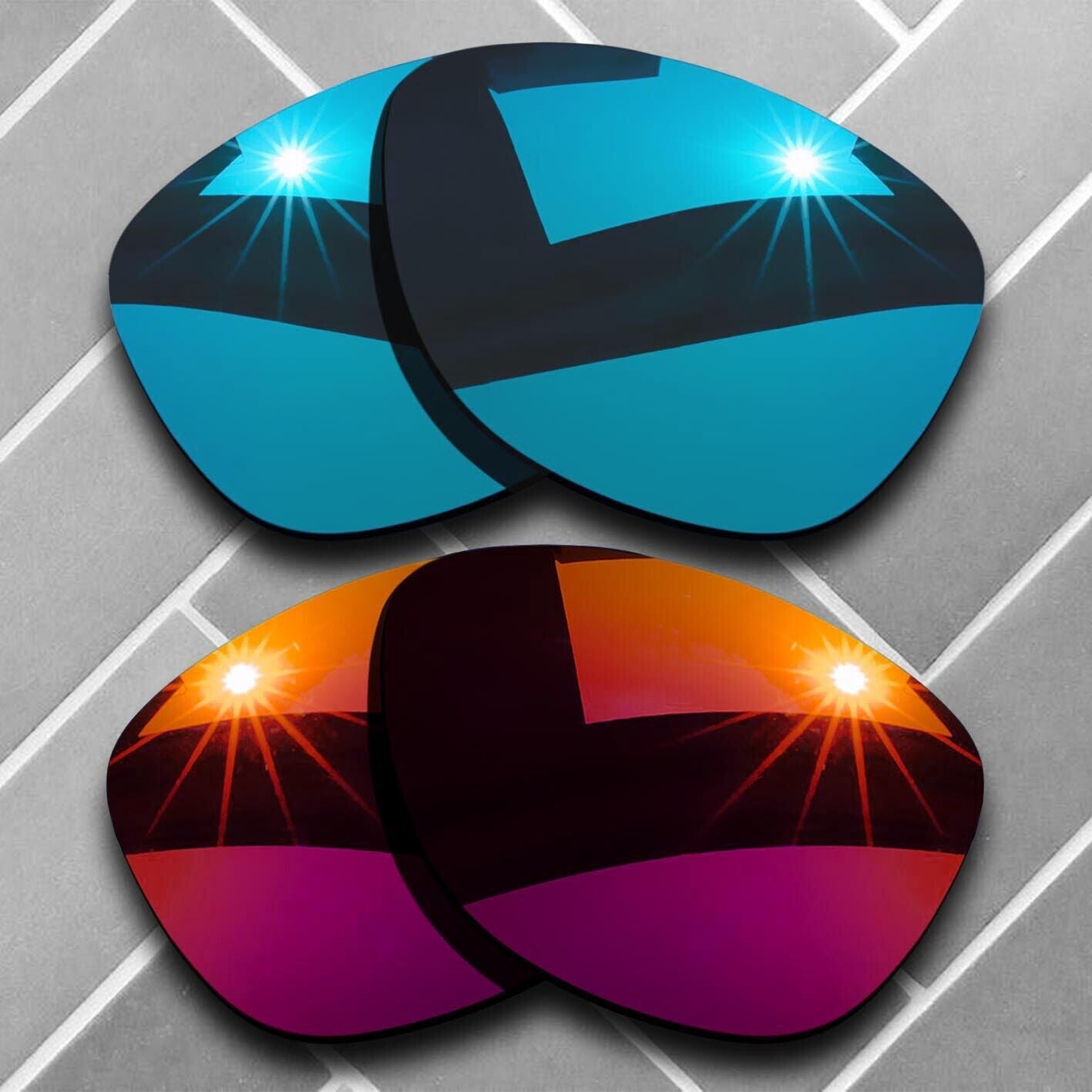 Polarized Replacement lenses for-Oakley Frogskins Anti-Scratch Multiple Choices