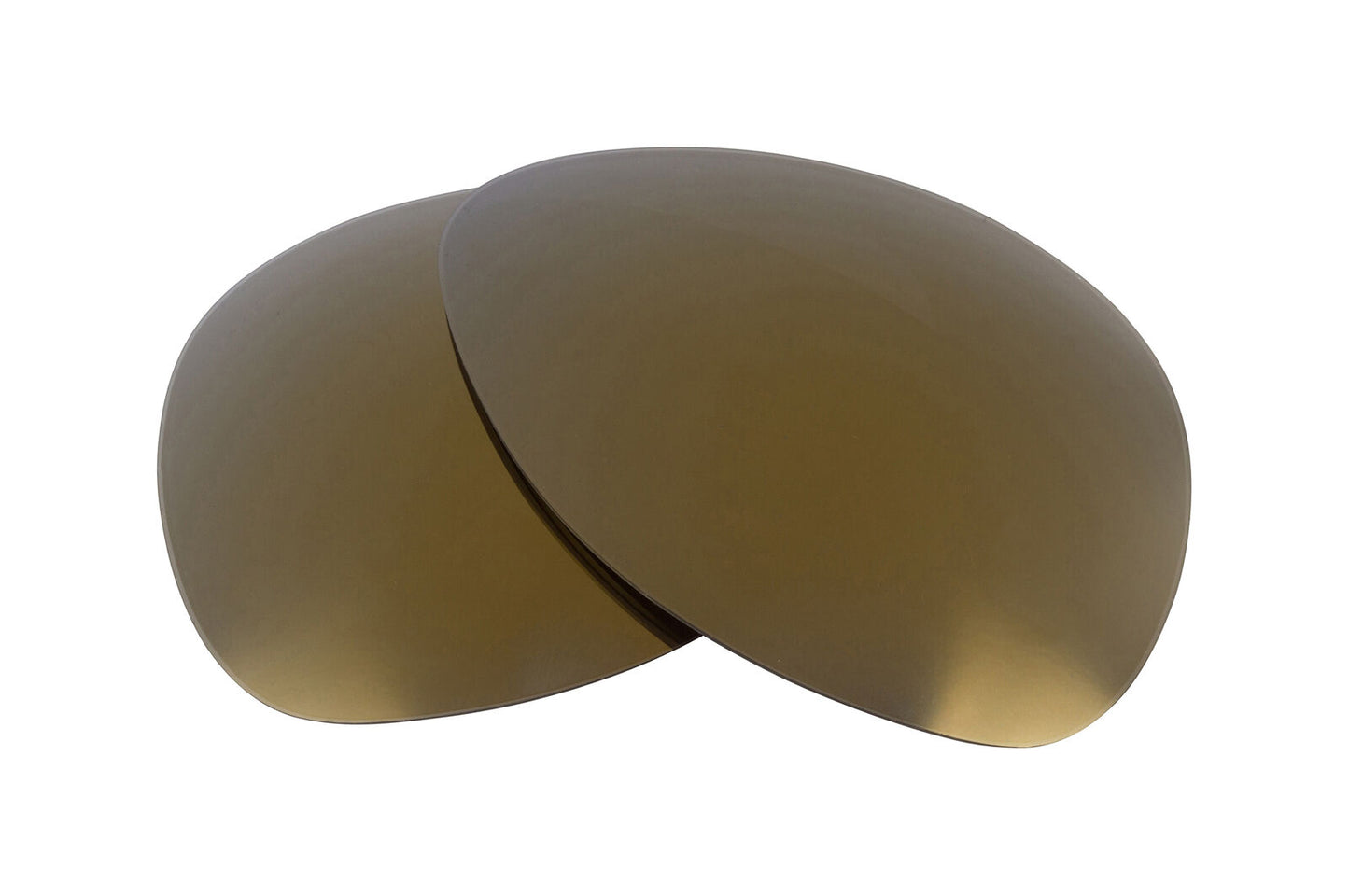 LenSwitch Polarized Replacement Lenses for Oakley Plaintiff Sunglasses Gold