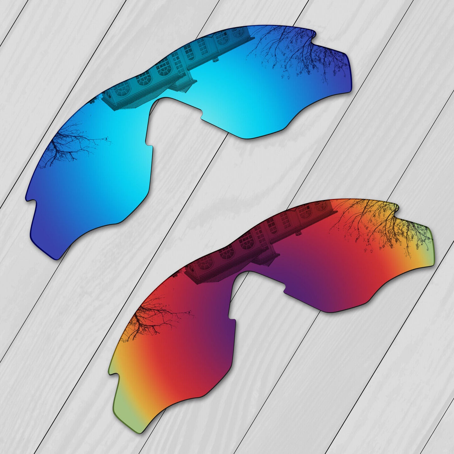 POLARIZED Wholesale Replacement Lenses For-Oakley M2 Frame OO9212 Anti-Scratch