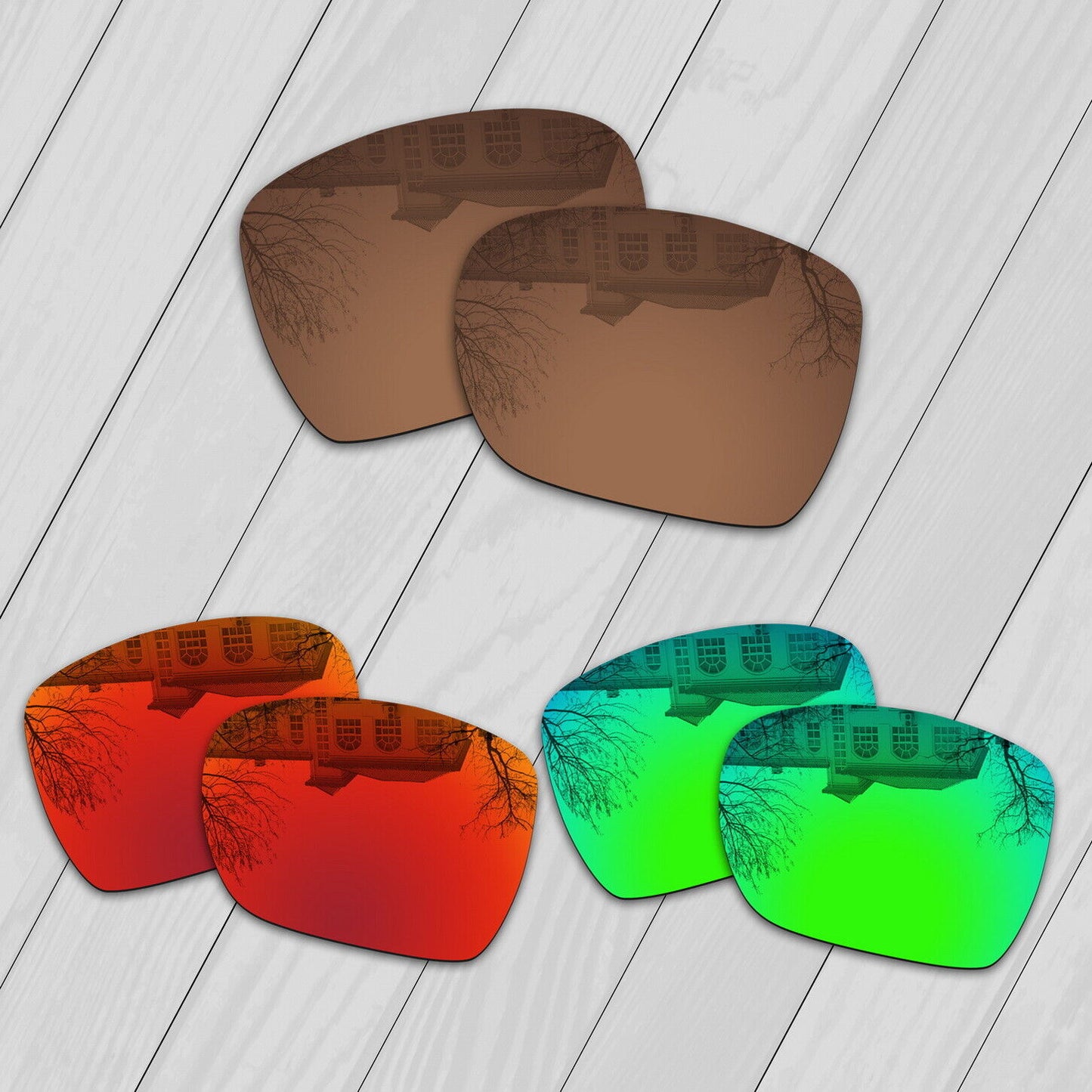 POLARIZED Replacement Lot Lenses For-Oakley Dispatch 1 OO9090 Sunglass