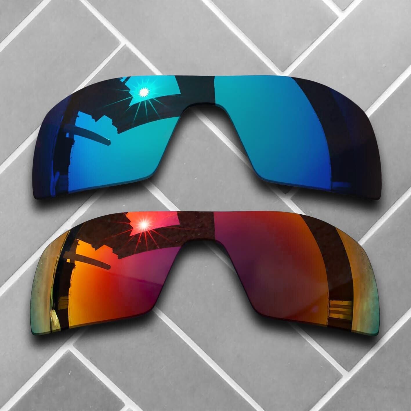 Polarized Replacement lenses for-Oakley Oil Rig Anti-Scratch Multiple Choices US