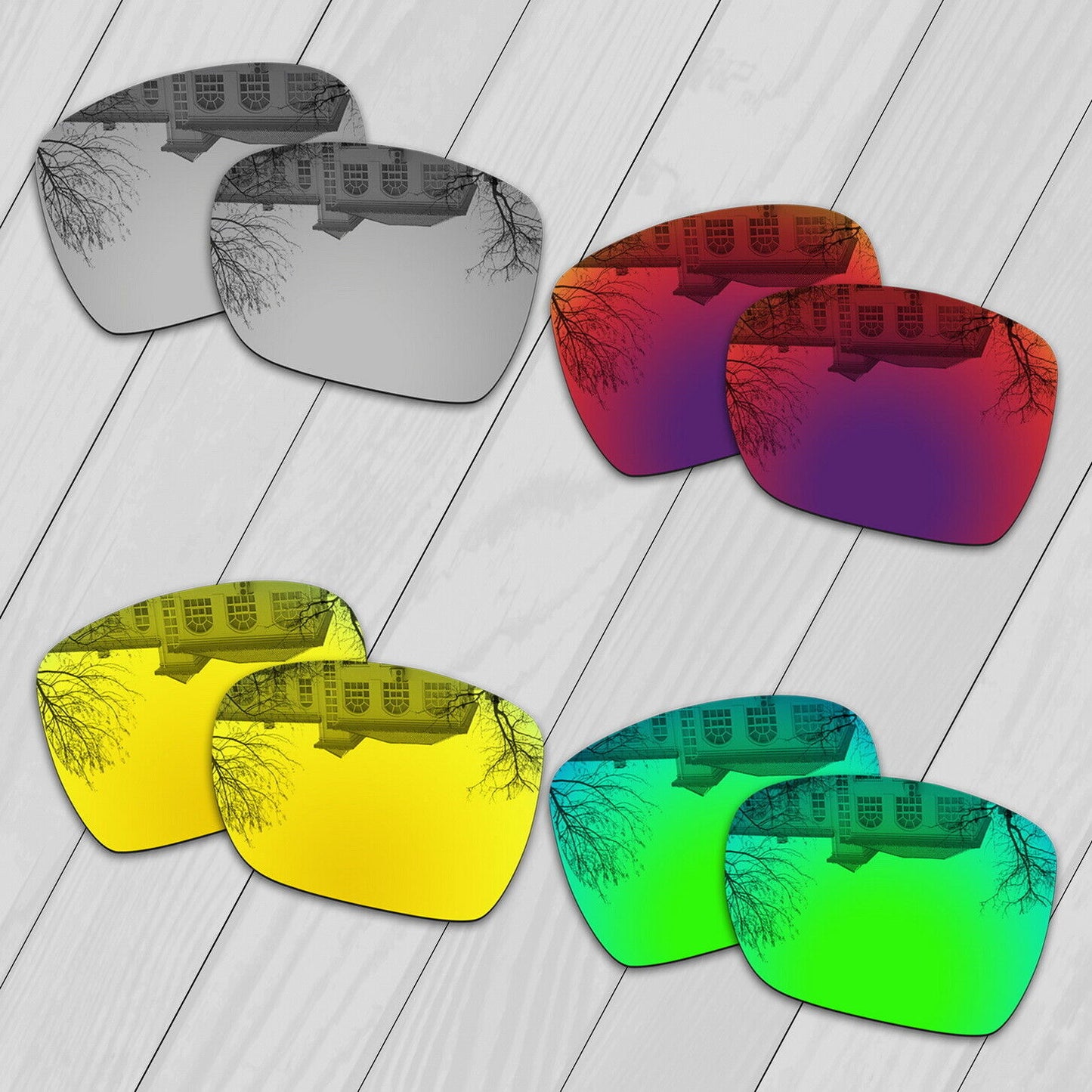 POLARIZED Replacement Lot Lenses For-Oakley Dispatch 1 OO9090 Sunglass