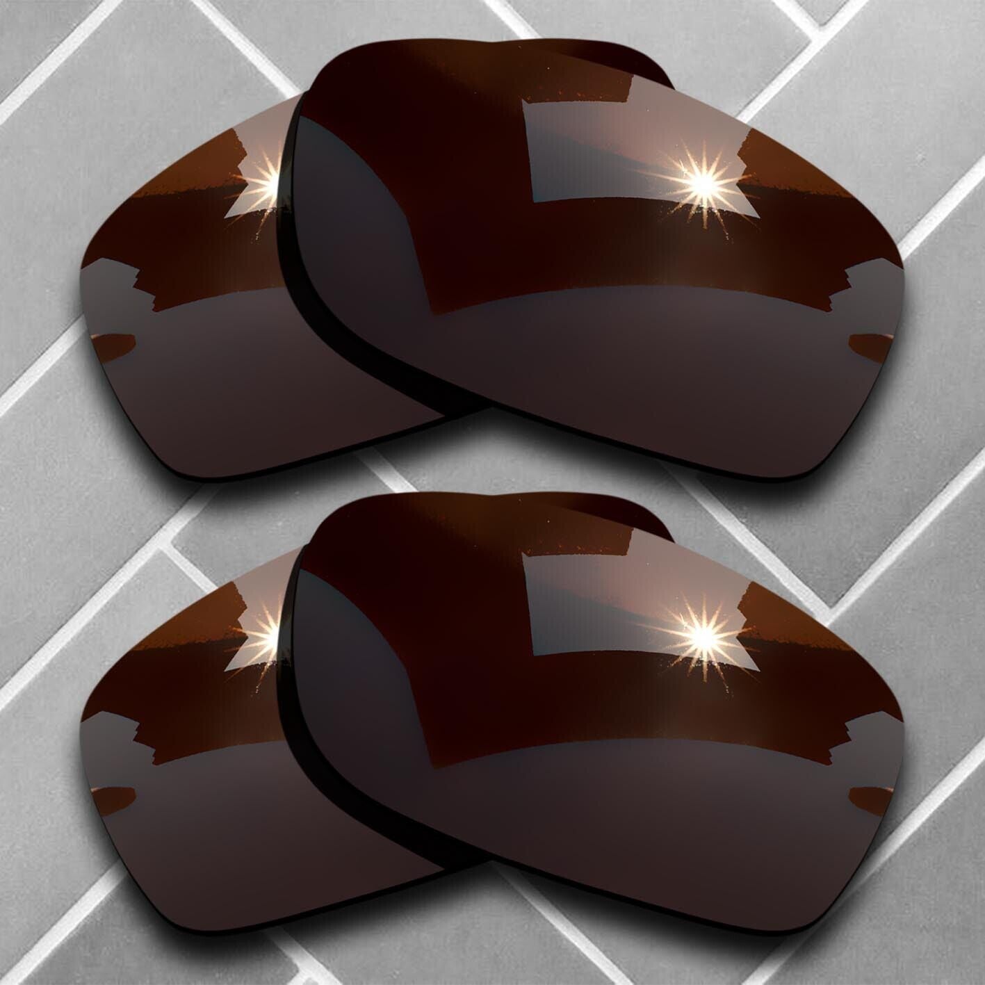 Polarized Replacement lenses for-Oakley Fives Squared Anti-Scratch Choices US