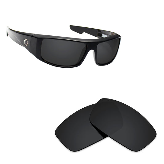 Hawkry Polarized Replacement Lens for - Spy Optic Logan Sunglass - Options